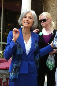 Green Party presidential candidate Jill Stein visited campus last week.  |  Julie Heffler/The Daily Cougar