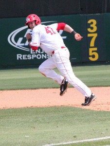 Senior infielder/outfielder Jacob Lueneburg led UH in steals (13) last season. He was caught stealing five times in 2012. | File photo/The Daily Cougar