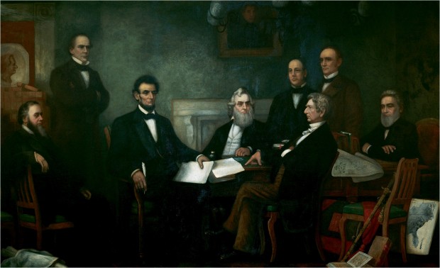 President Abraham Lincoln reads the Emancipation Proclamation to members of his cabinet as portrayed by artist Francis Bicknell Carpenter. Though it was not the end of slavery, the Emancipation Proclamation marked the beginning of the end. | Wikimedia Commons