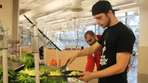 Salad, a reliable option for Lent observers, will not have to be the only choice, thanks to Dining Services.  |  Shaimaa Eissa/The Daily Cougar 
