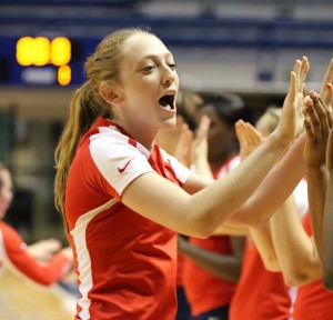 Senior defensive specialist Meredith Ware is a leader on the volleyball team. |  Courtesy of UH Athletics