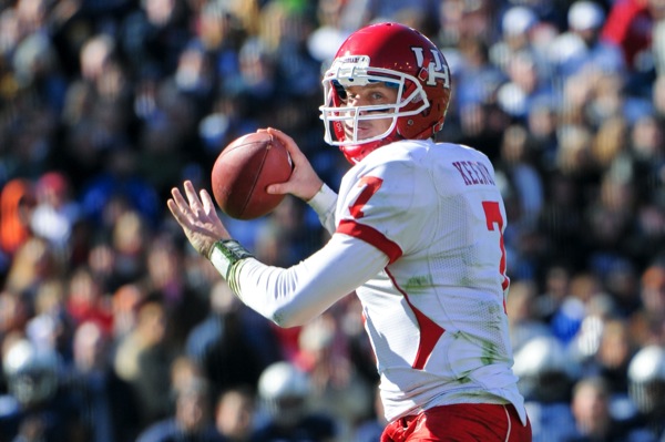 By the time All-Decade Team member Case Keenum graduated in 2011, the quarterback had two Sammy Baugh Trophy Awards, the NCAA career-record for passing yards (19,217), touchdowns (155) and completions (1,546) and two Heisman Trophy top-10 appearances to his name. | File photo
