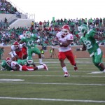 On Sept. 10, 2011, UH defeated North Texas 48-23 in the debut of the Mean Green’s Apogee Stadium, built by Manhattan Construction. | File photo/The Daily Cougar