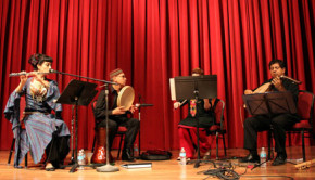 An ensemble entertained students by playing traditonal middle eastern style music. UH has a large population of students of middle eastern descent said Eric Cao who helped put on the event. | IShaimma Eissa/The Daily Cougarp