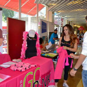 This month the Women’s Resource center is teaming up with The Breast Cancer Charities of America to spread the word about the risks of breast cancer and will be putting on different events.| Aisha Bouderdaben/The Daily Couga