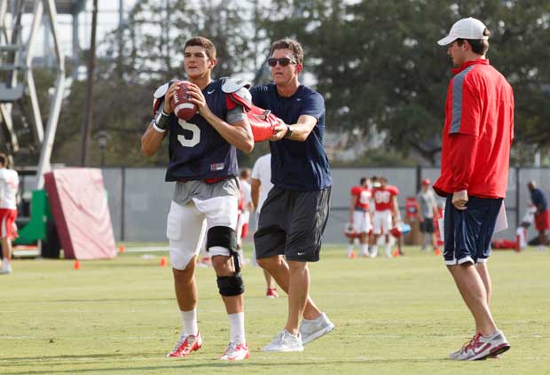 A new quarterback has been just one change offensive coordinator Doug Meacham has managed. | Justin Tijerina/The Daily Cougar
