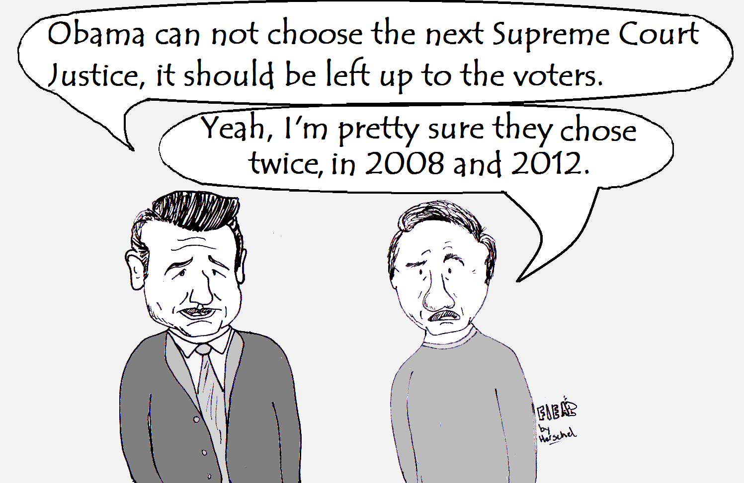 Ted Cruz Supreme Court cartoon