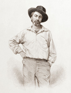 Whitman as he appears in his first edition of "Leaves of Grass." | Courtesy of Wikimedia Commons