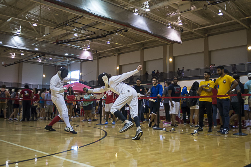 Fencing is one of the many sports clubs students can join. | File photo