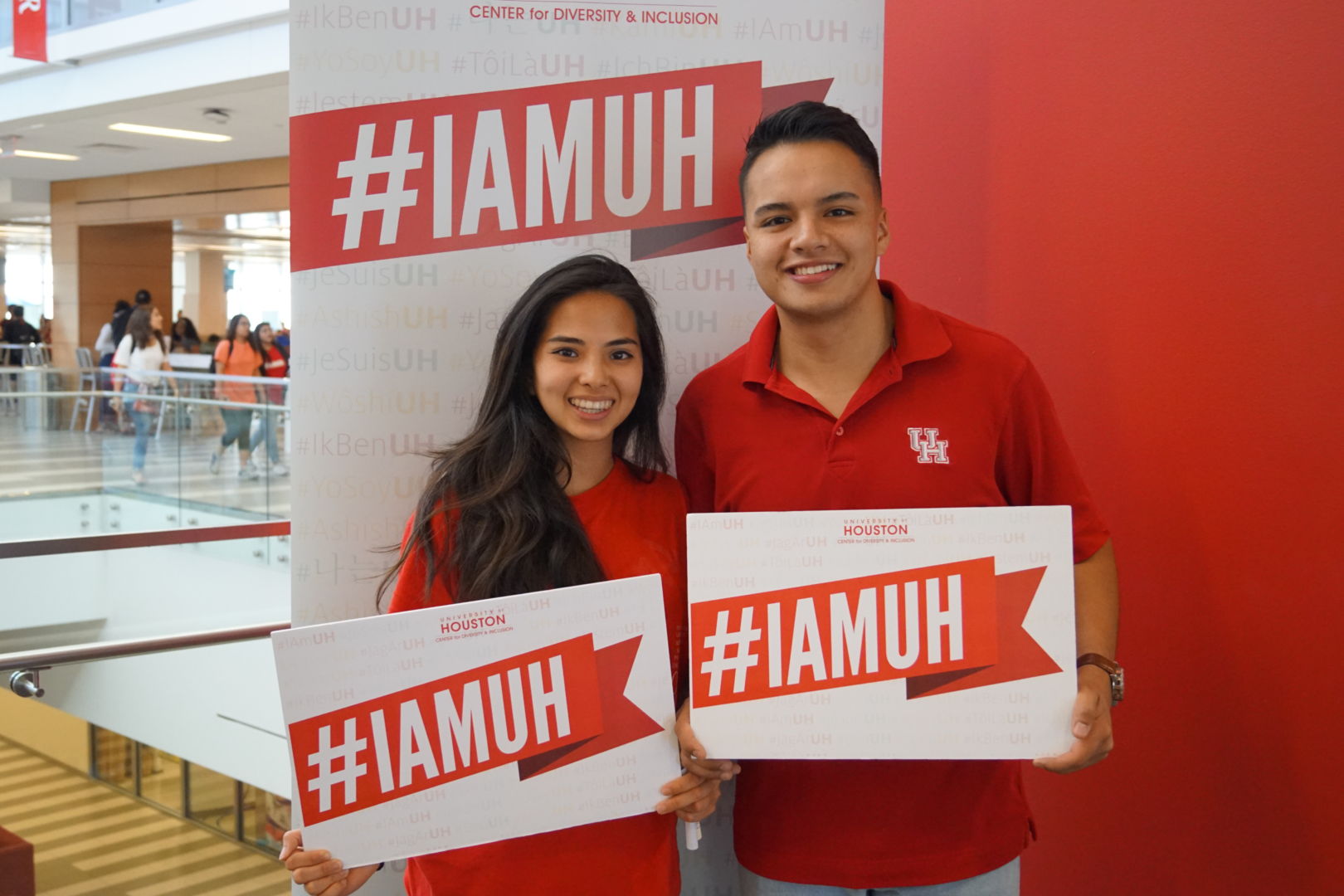 A #IAMUH campaign table will be set up at several University events throughout the year. | Dmitriy Borovykh/The Cougar