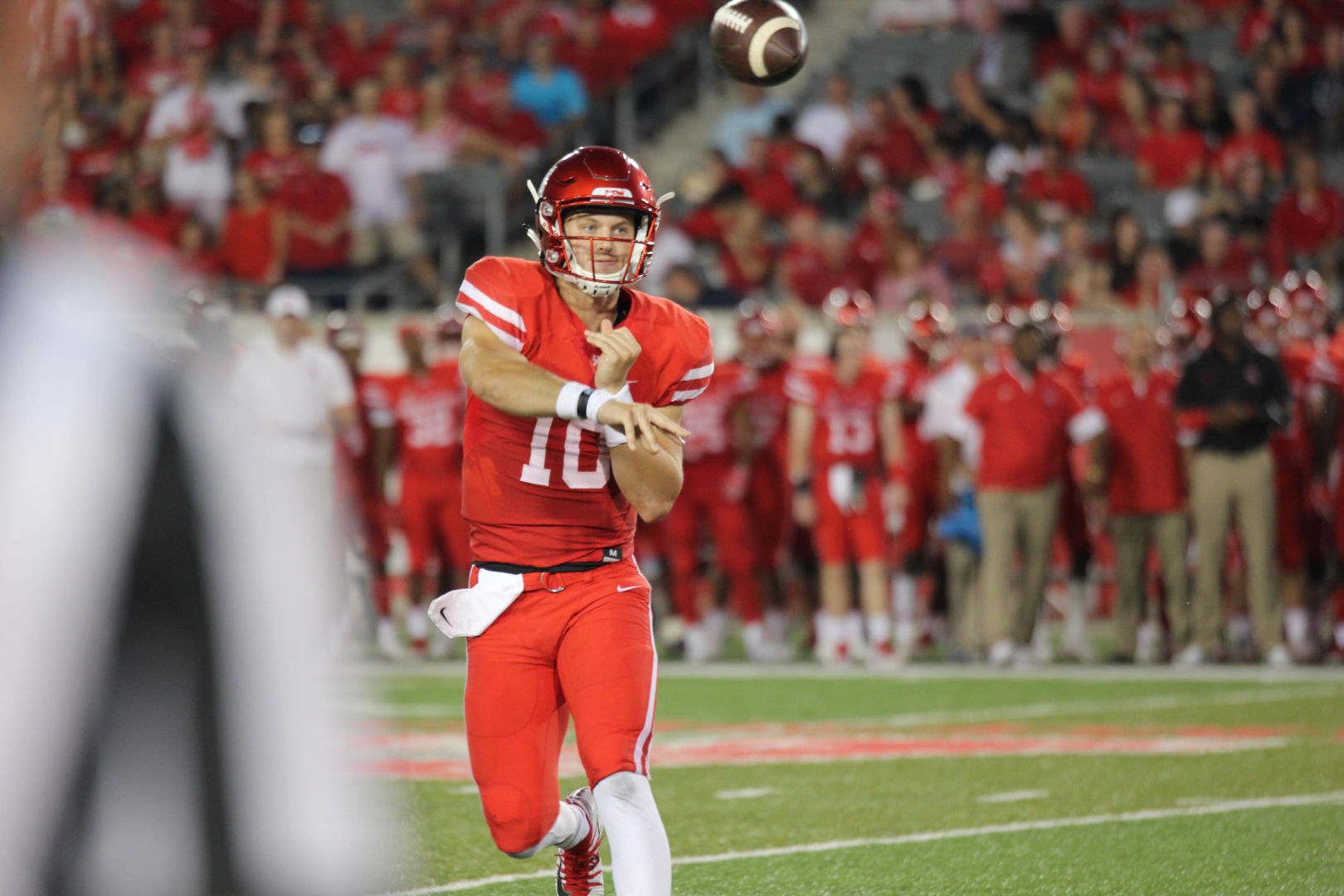 Former UH quarterback and current Carolina starter Kyle Allen has thrown for 13 touchdowns and over 2,000 yards in 2019 and will face off against the Washington Redskins with his Panthers on Sunday. | File photo