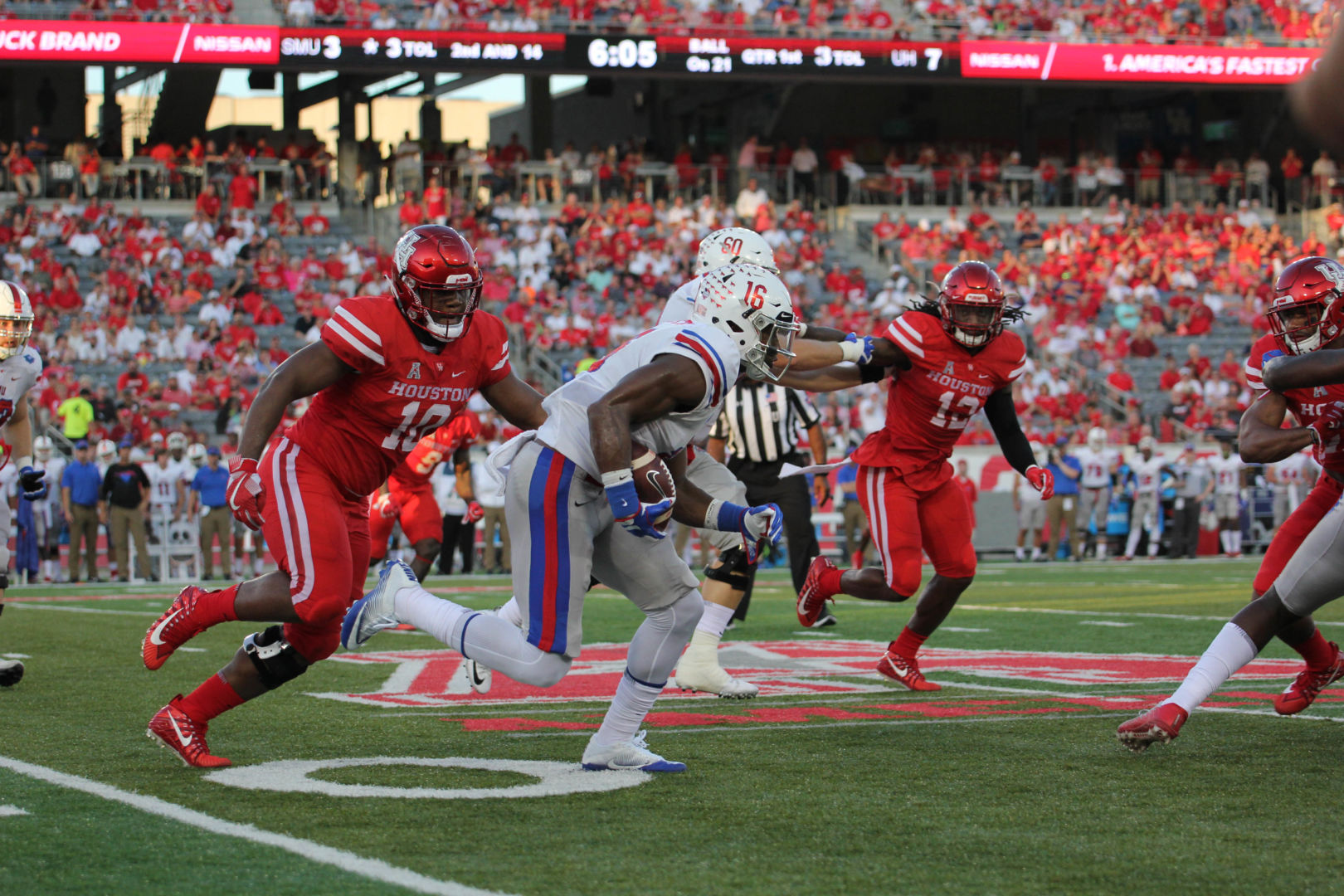 SMU, leading the AAC in wins, notched its first top-25 ranking in over 30 years after its 41-38 victory over TCU. | File photo