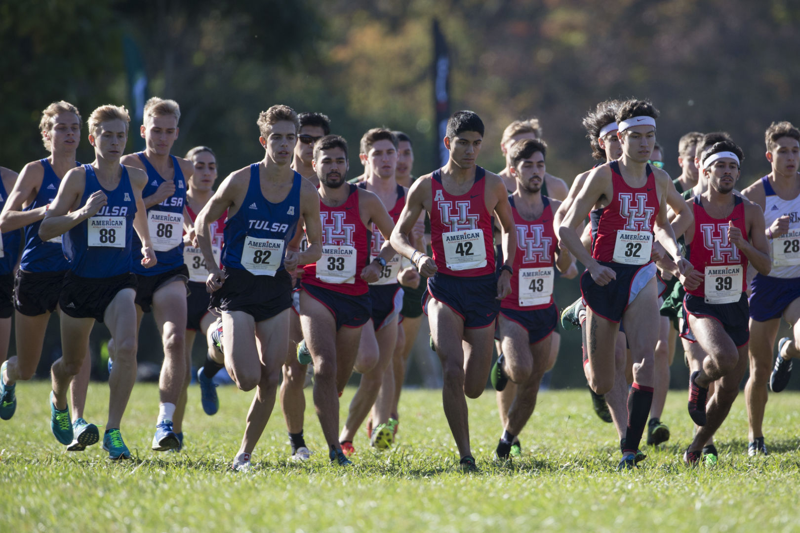 Houston's cross country teams concluded their season at the NCAA South Central Regional Championships on Friday. The men's team placed 11th overall and the women placed eighth overall. | File photo
