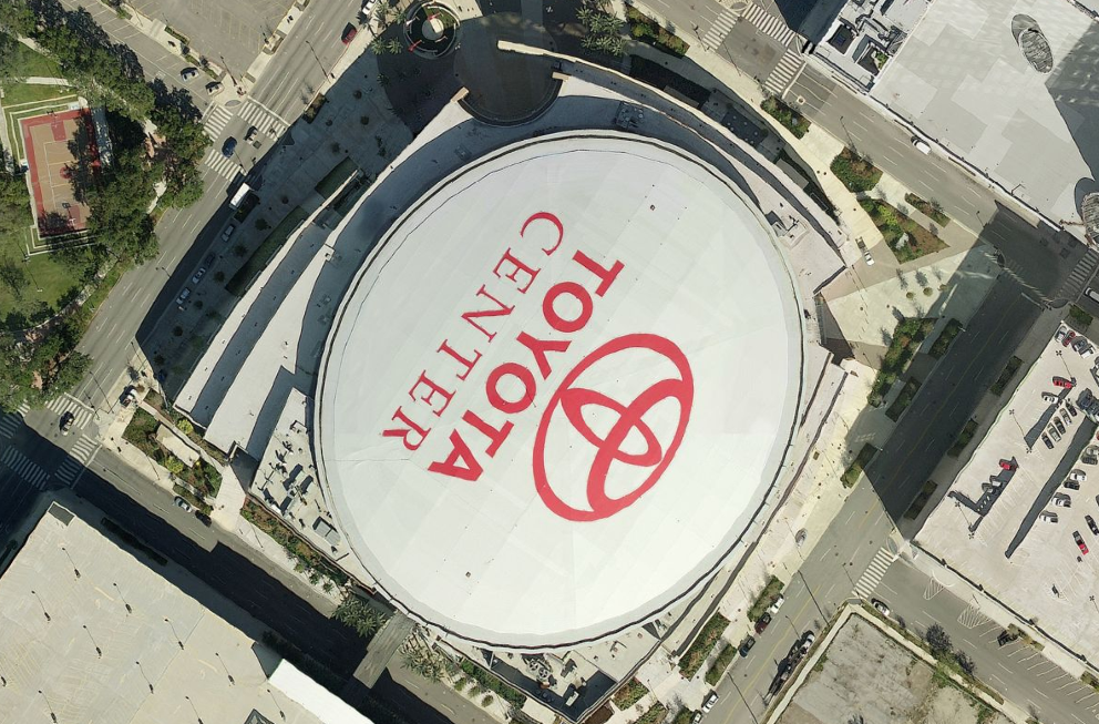 Aerial view of Toyota Center | File Photo