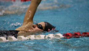 The UH swimming and diving team defeated Rice in their meet on Wednesday at Campus Recreation and Wellness Center. | File Photo