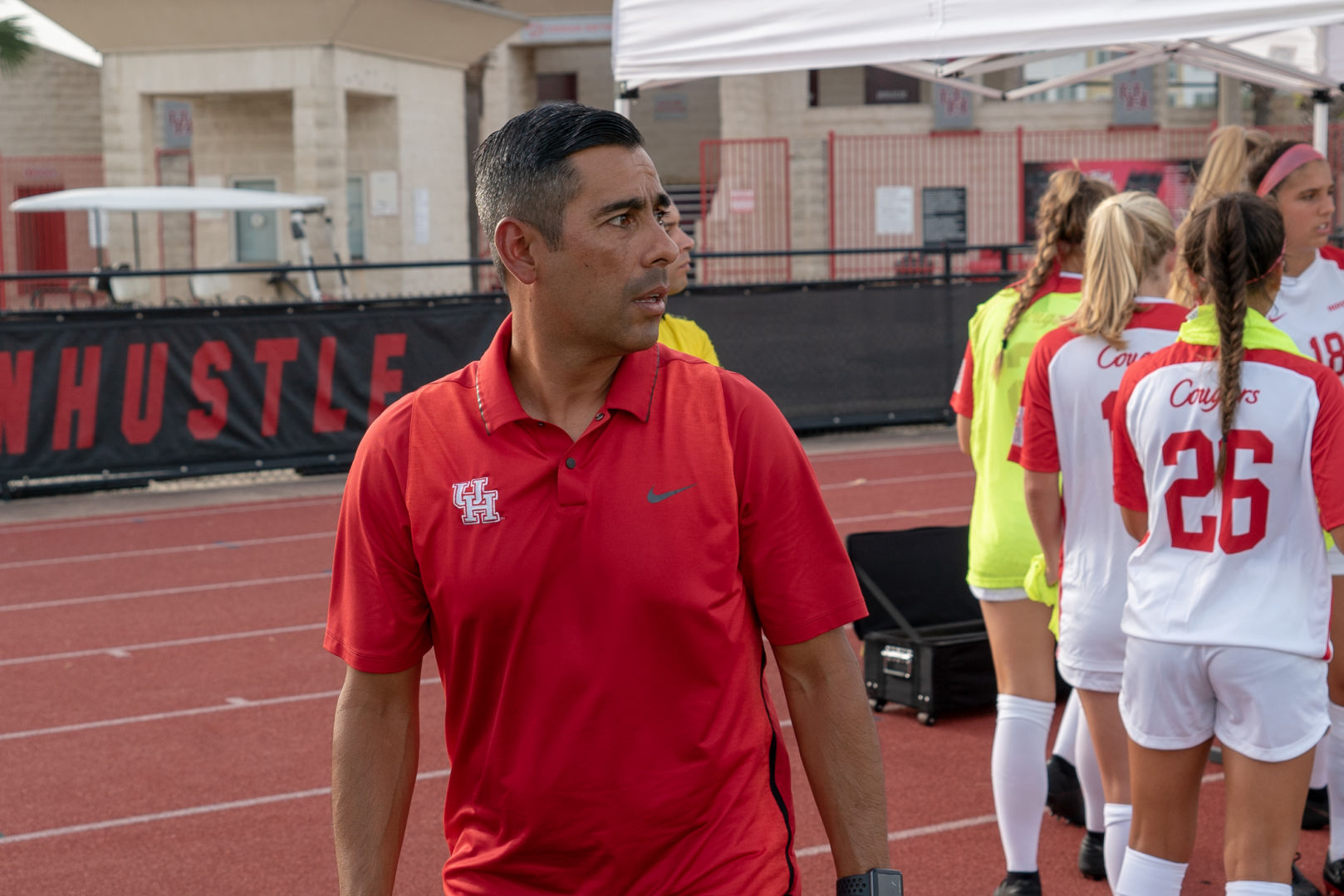 UH review. Head coach Diego Bocanegra admitted to using "physical punishment" as discipline in the program. The University is reviewing its policies after a KPRC investigation.| File photo/The Cougar