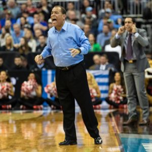 Head Coach Kelvin Sampson looking on at his team in a game from the 2018-19 season | File Photo