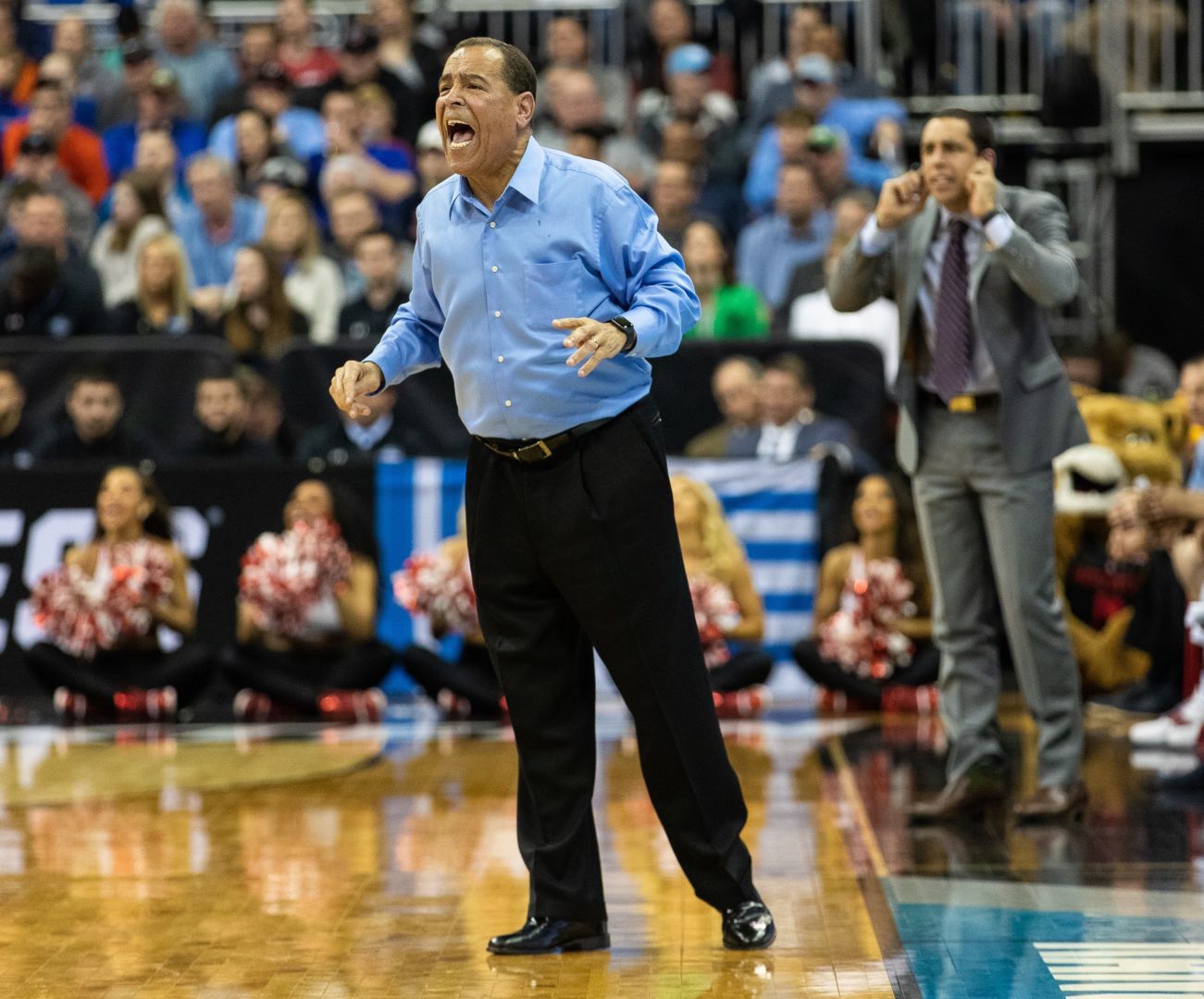 Head coach Kelvin Sampson did not hold back his frustration after Houston's loss to Oklahoma State on Sunday at Feritta Center, saying afterwards, "we disrespected our program." | File photo