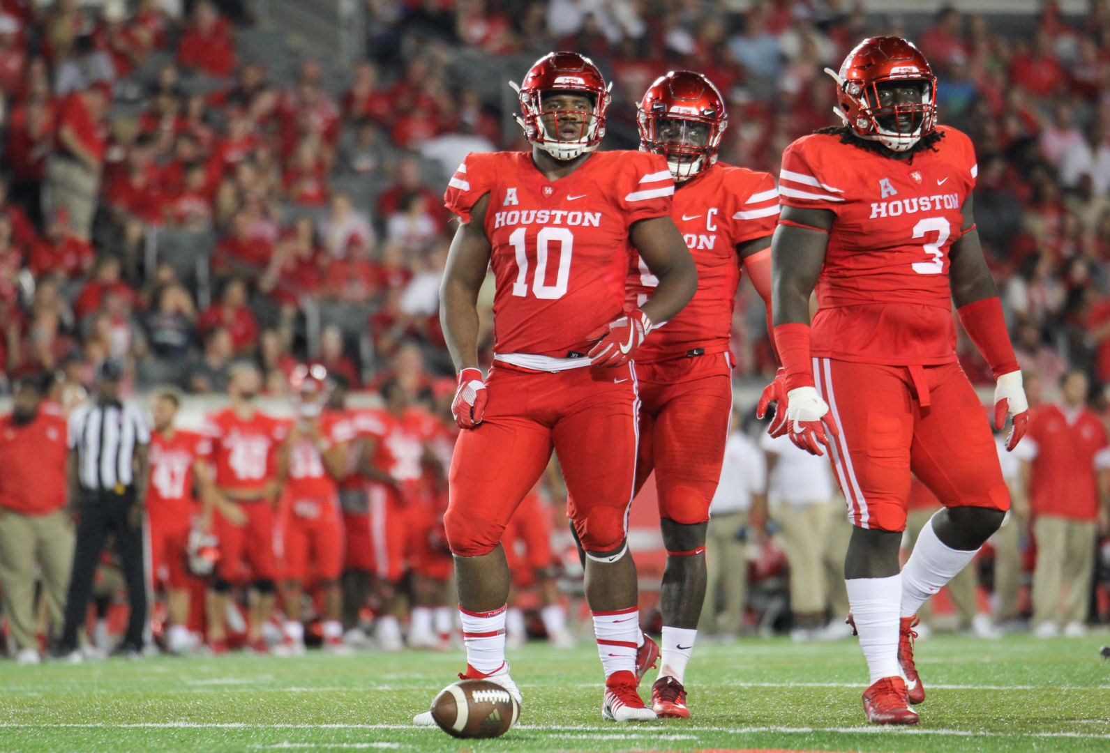 Ed Oliver, along with two former teammates, is heading into NFL minicamps for the first time. | File photo/The Cougar