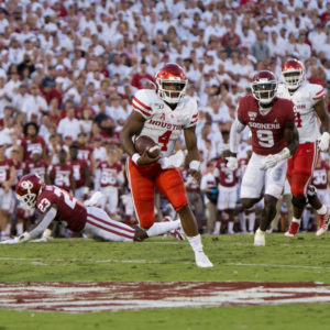 King ran for 112 yards against the Sooners | Trevor Nolley/The Cougar