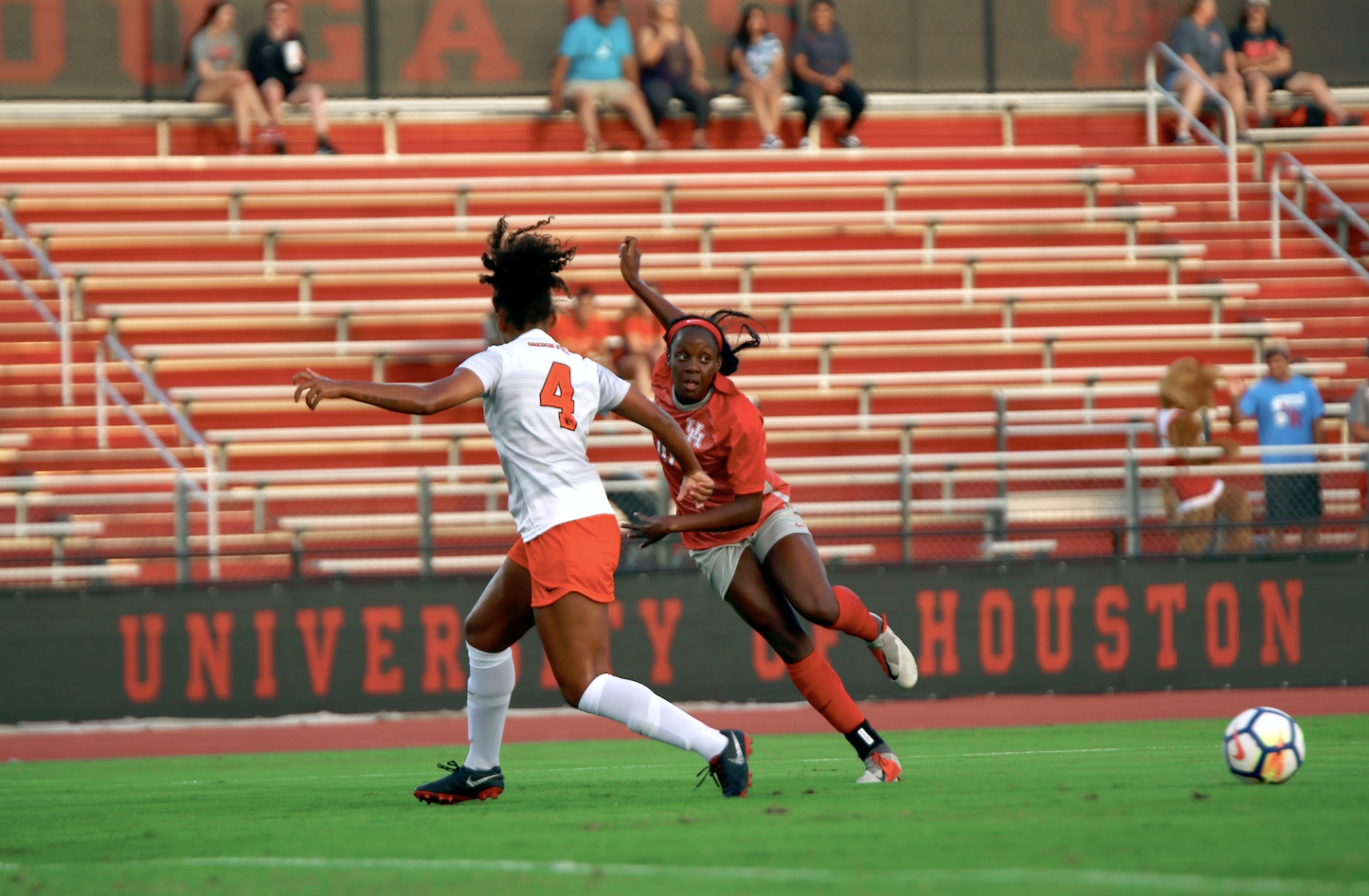 Junior forward Jazmin Grant propelled the Cougars to an overtime 2-1 win after scoring a golden goal. | File photo