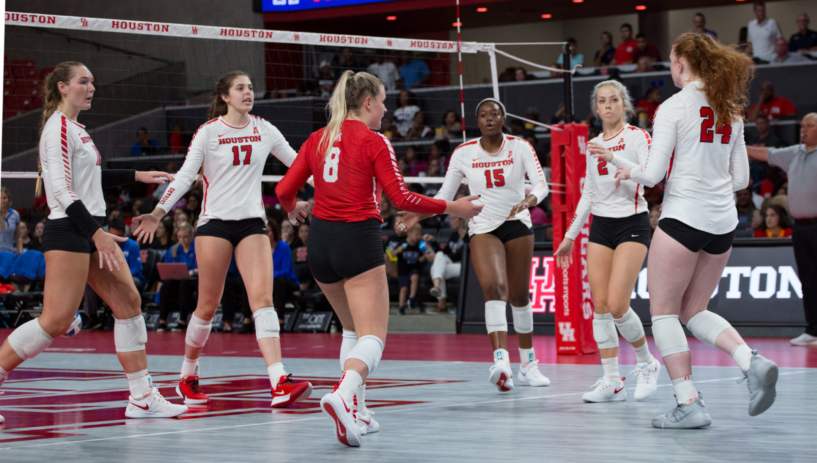 For the first time in almost two decades, the Cougars are heading to a postseason tournament. Houston will face Sam Houston State for their first matchup in the National Invitational Volleyball Tournament on Thursday in Dallas. | Trevor Nolley/The Cougar