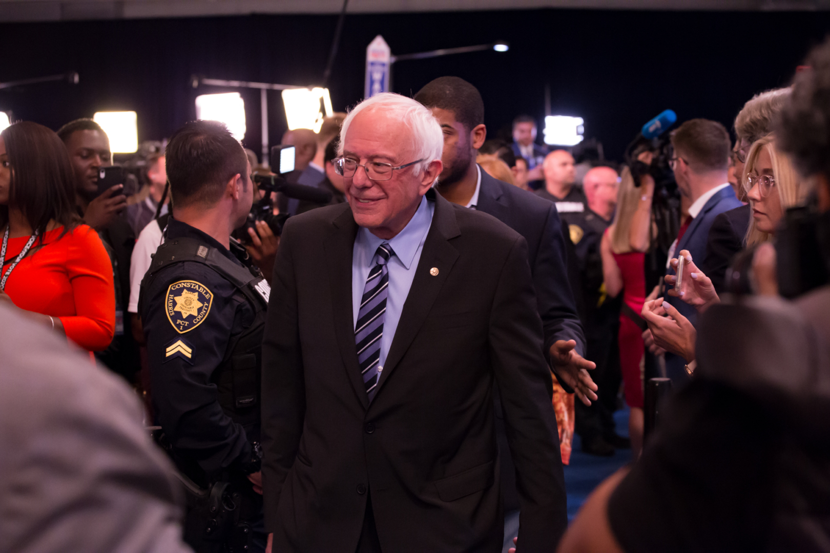 2020 presidential candidate Bernie Sanders will be at UH for a campaign rally 1 p.m. on Sunday in Fertitta Center. Sanders will stop for rallies in El Paso, San Antonio and Austin following his visit to the UH campus. | Trevor Nolley/The Cougar