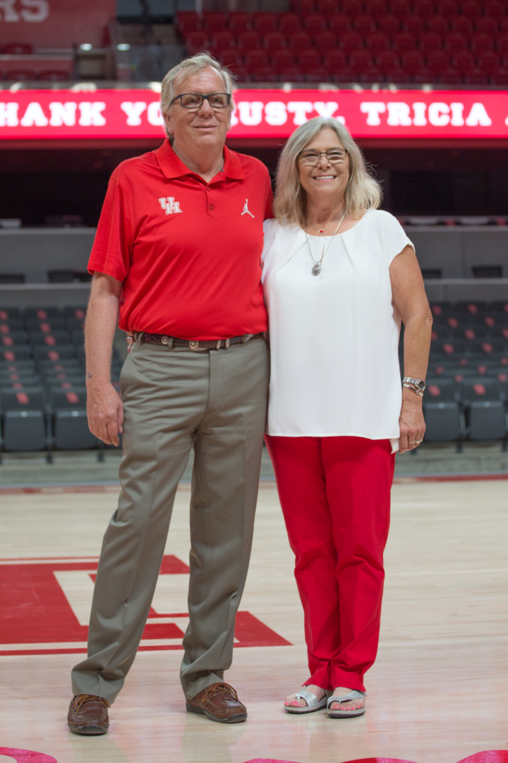 Rusty and Tricia Penick contributed to the "Here We Go" fundraising campaign. | Trevor Nolley/The Cougar