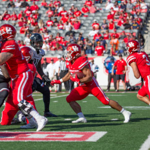 The Cougars rushed for almost 200 yards against the Bearcats. | Trevor Nolley/The Cougar