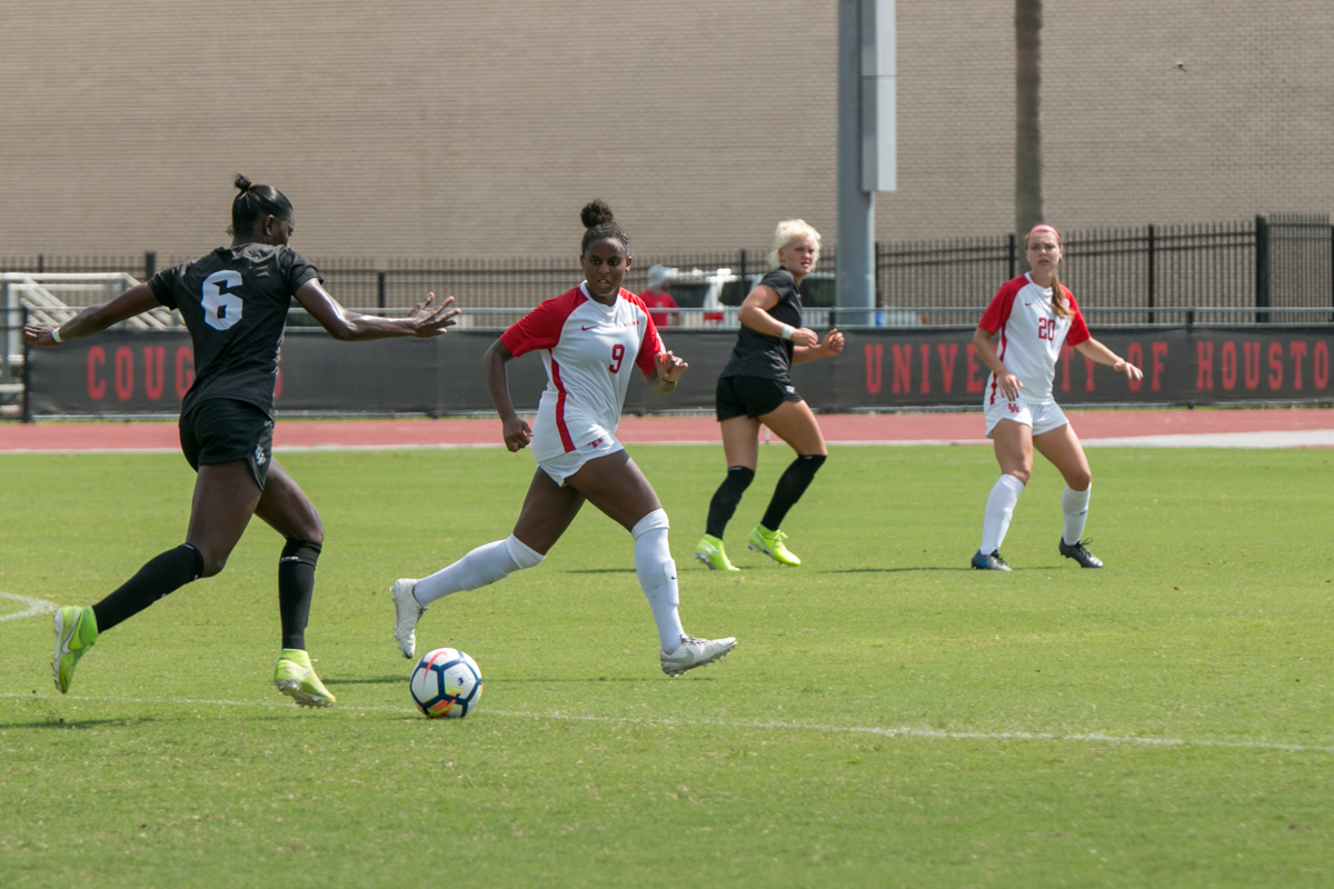 Houston was knocked out in the quarterfinals of the American Athletic Conference quarterfinals, UH's first appearance in the AAC tournament, after a 5-0 loss to UCF. | Katrina martinez/The Cougar