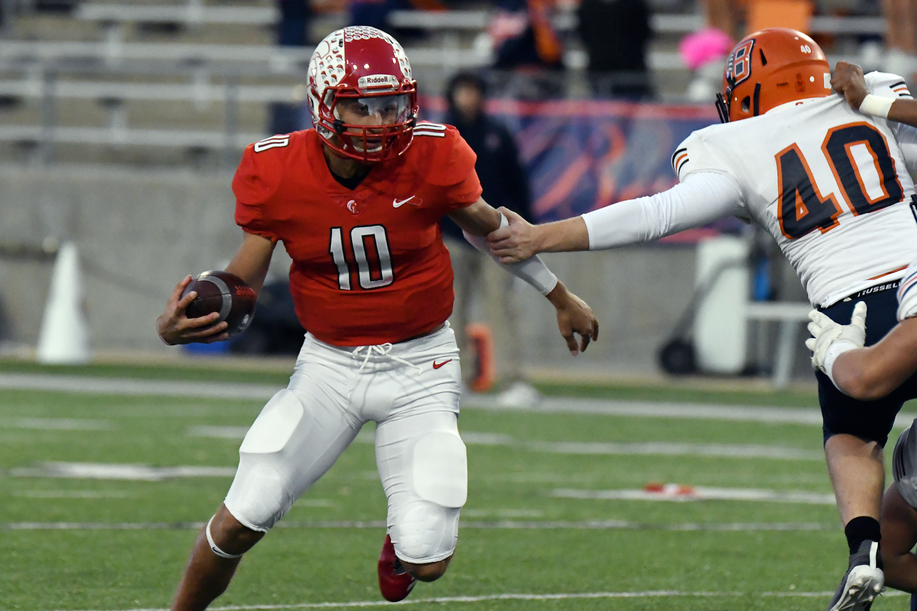 Three-star quarterback Sofian Massoud gained notoriety as a recruit in New York, but his move to Texas and Cy Lakes made him a prime target for Houston. | Courtesy of CFISD Communication