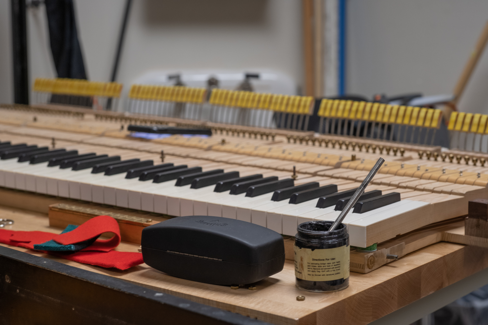Moores School of Music has 26 pianos, all whose parts need to be rebuilt every three years. | Kathryn Lenihan/The Cougar