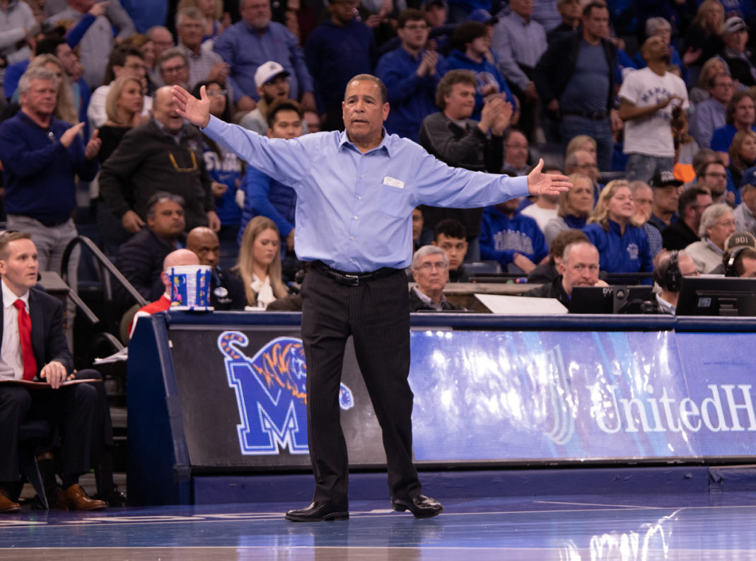 Head coach Kelvin Sampson was frustrated with Houston’s decision making in the game against Memphis, saying after, "you got to make winning plays.” With the loss, the Cougars fell out of the Coaches' Poll. | Kathryn Lenihan/The Cougar
