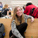 “I’m going to a lingerie party with my boyfriend. My boyfriend and I switch off every year who does Valentine’s Day, and so last year I did it," environmental sciences/geosciences senior Savannah Finger said. "This year he was like, we’re gonna do this! I think it’ll be fun ... I’ve never done anything like that before.”