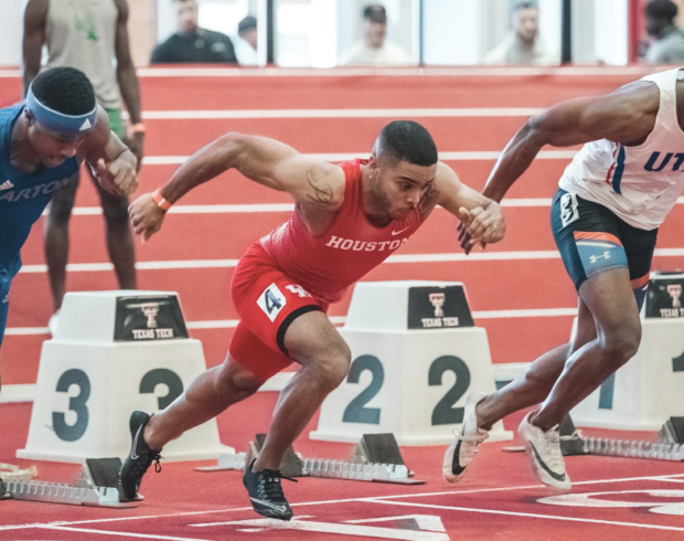 The UH track and field program has hosted multiple H-Town Series events during this season. | Courtesy of UH athletics