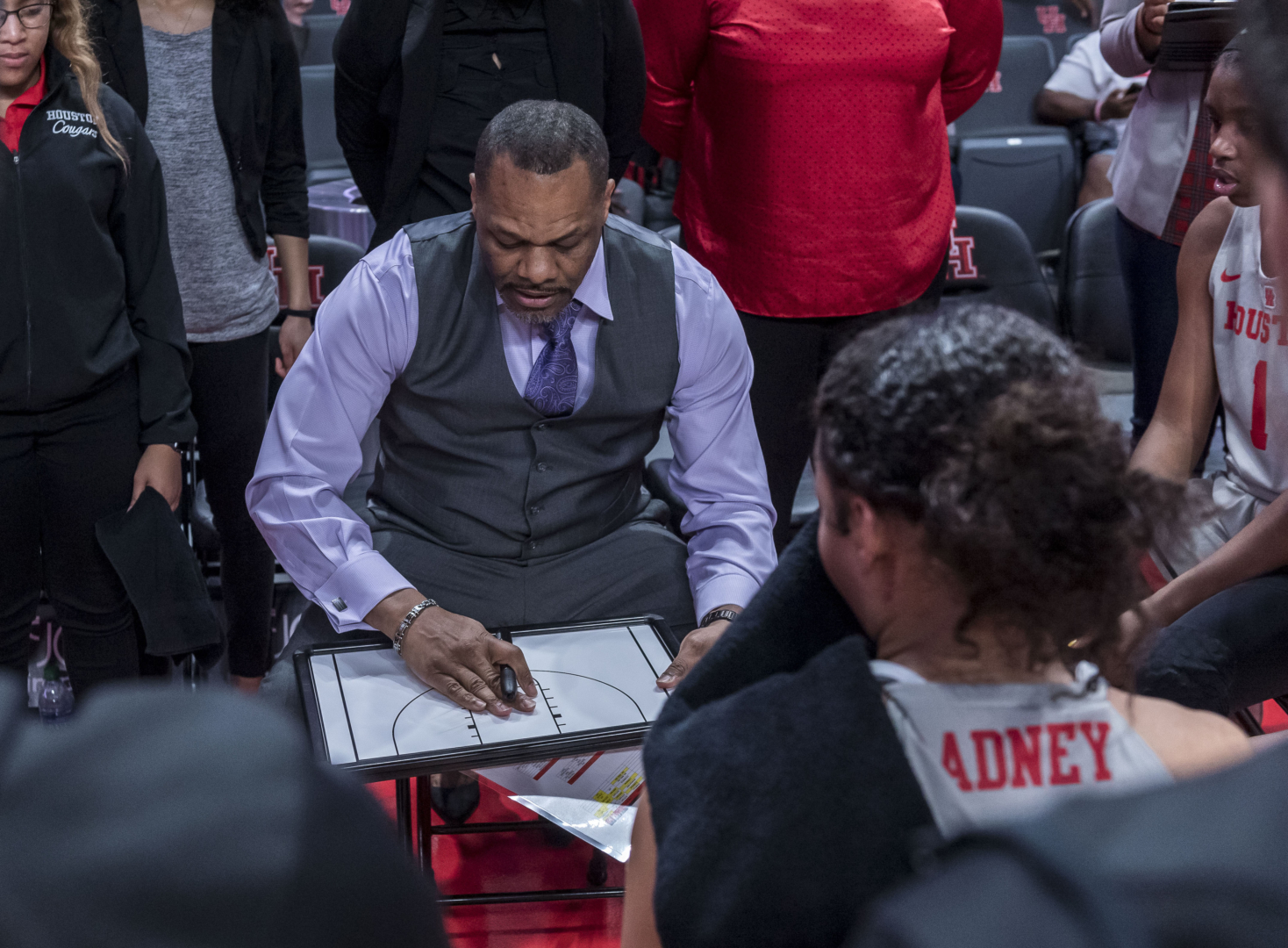 After just missing out on the NCAA Tournament last season, the UH women's basketball team believes they have unfinished business to take care of in 2021-22. | Courtesy of UH athletics