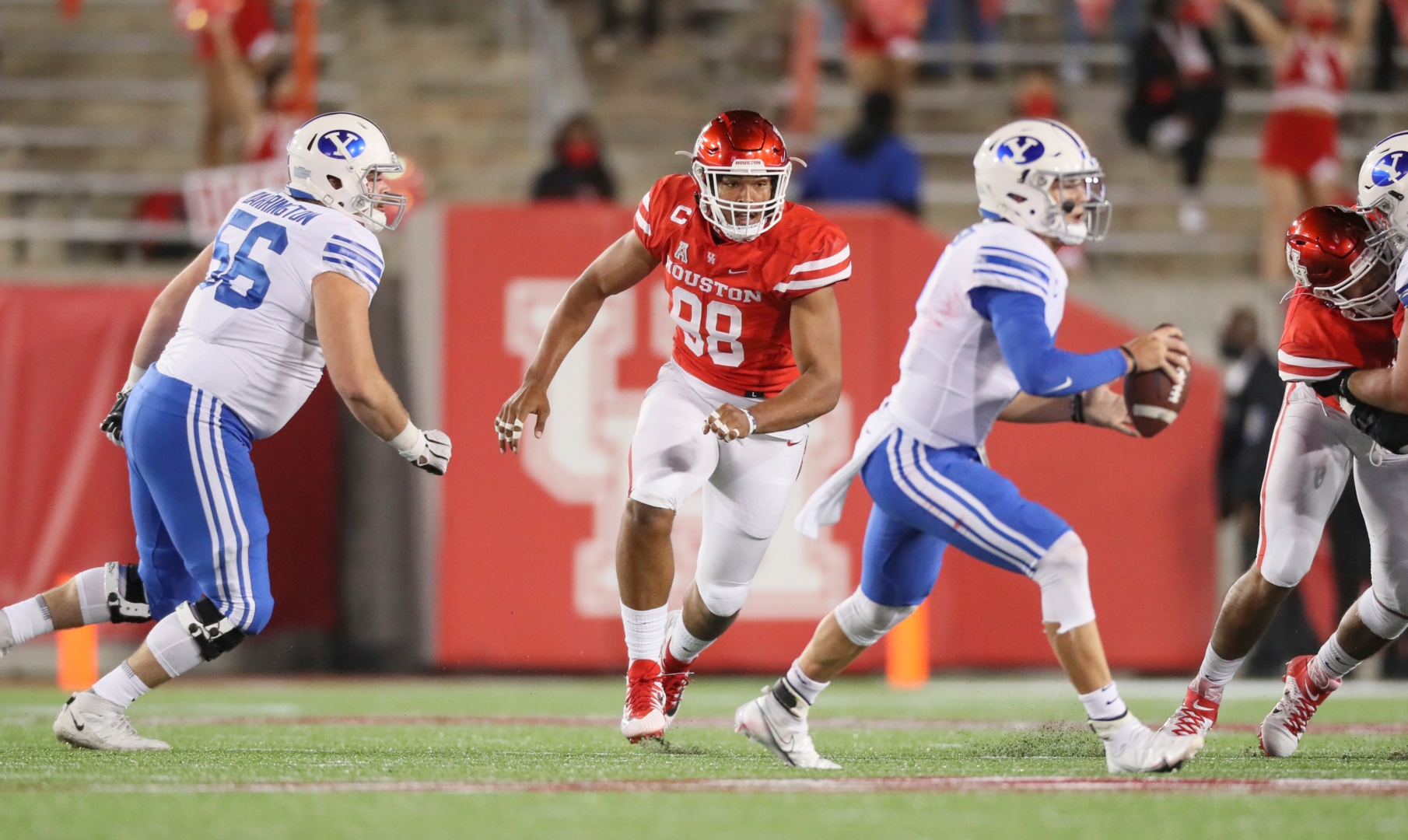 Former UH defensive end Payton Turner was selected 28th overall by the New Orleans Saints in the 2021 NFL Draft | Courtesy of UH athletics