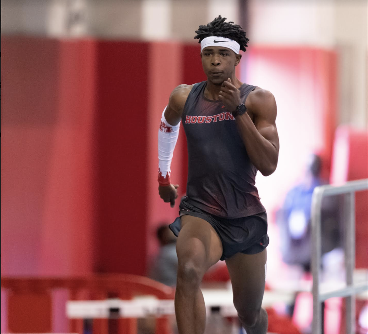 UH track and field set multiple records in the conclusion of the H-Town SpeedCity Series on Saturday | Courtesy of UH athletics