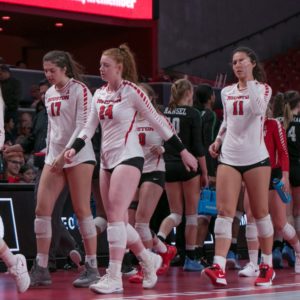 UH volleyball outside hitter Abbie Jackson (24) led the Cougars in kills in both games over the weekend against SMU. | Armando Yanez/The Cougar