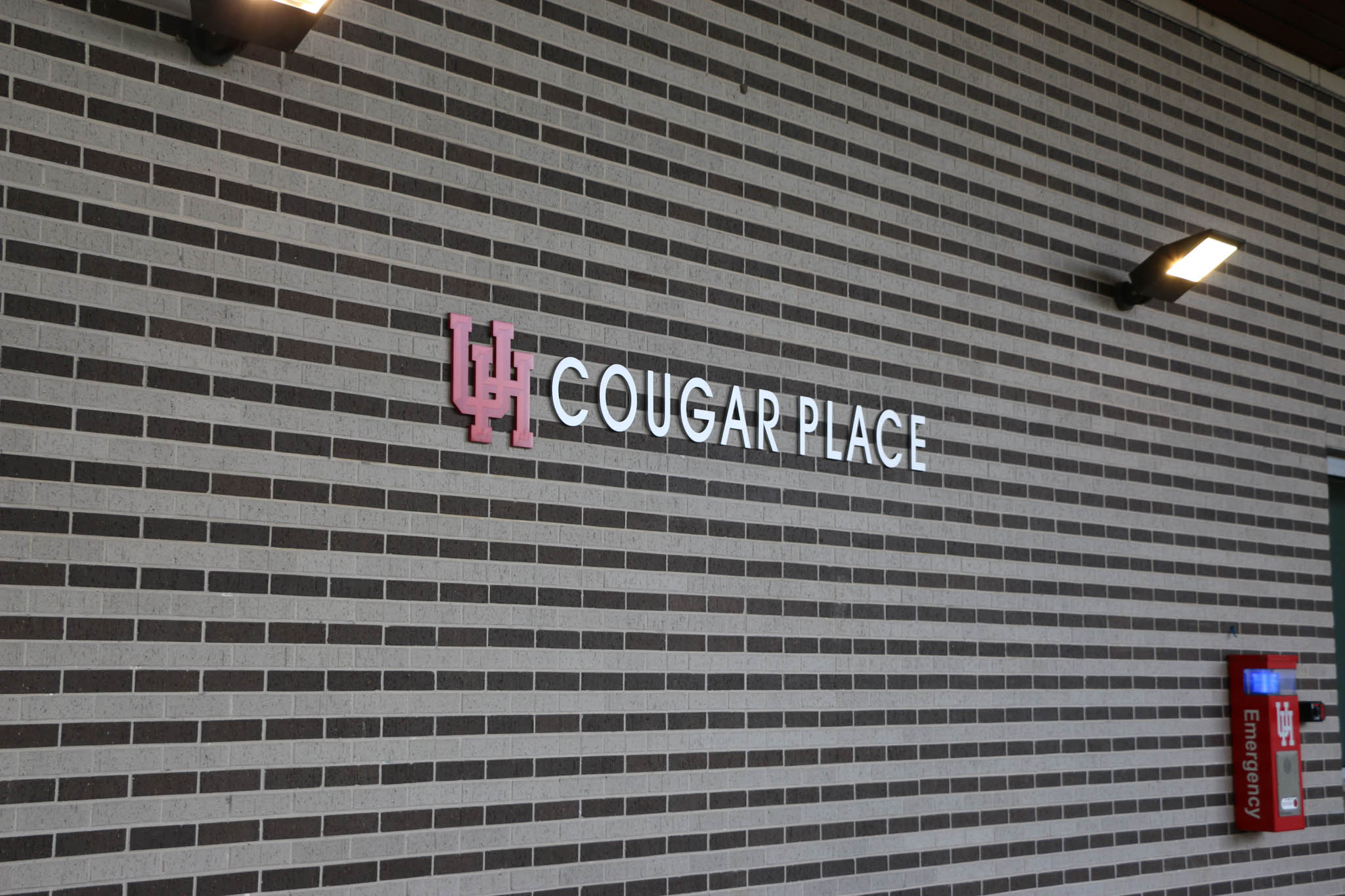 The water pressure at Cougar Place has been affected after a hit to a water line. | Sydney Rose/The Cougar