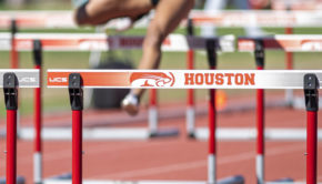 The UH track and field program will have a busy April with six different events. | Courtesy of UH athletics