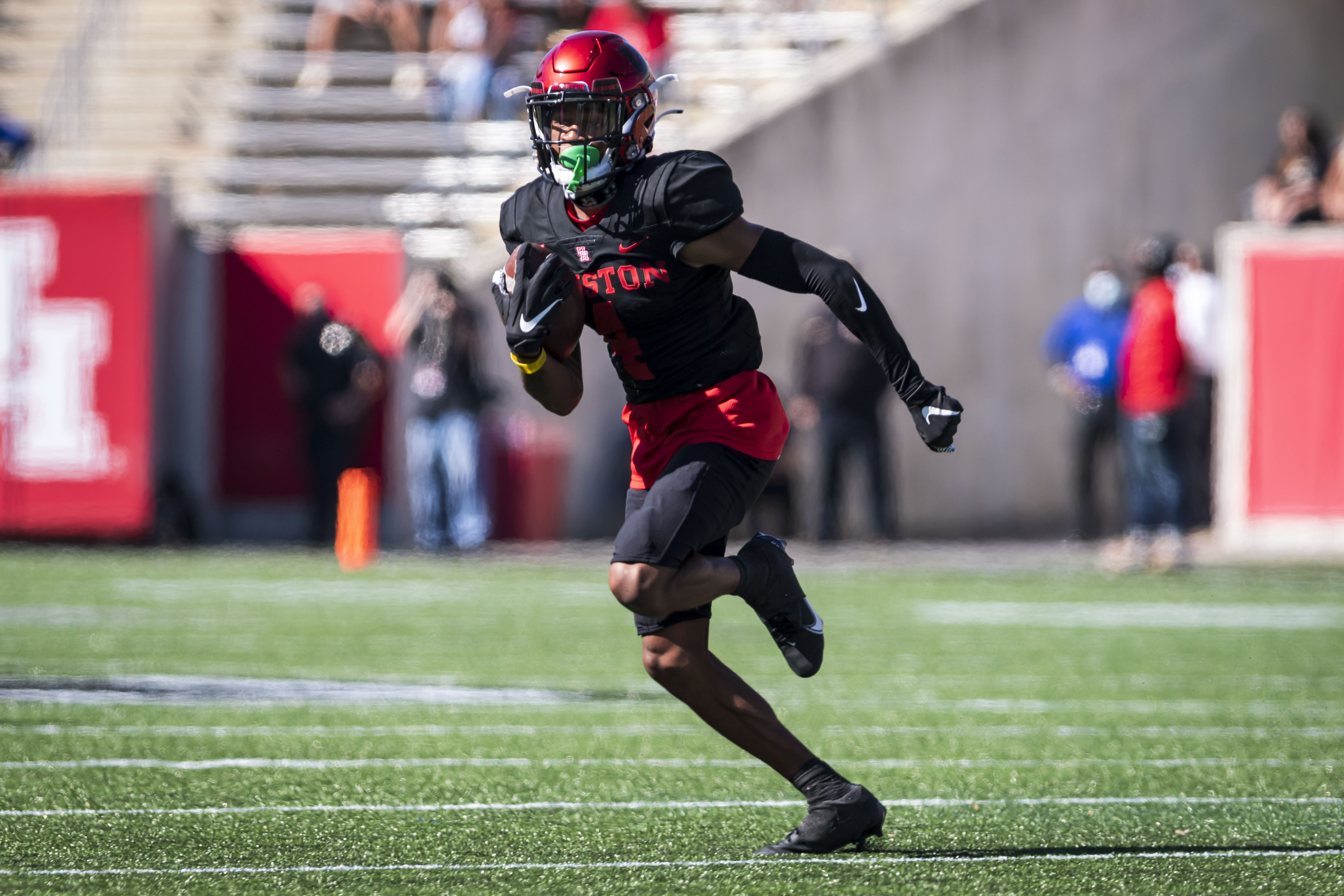 WR Nathaniel Dell looks to assume the number one wide receiver role for UH football in 2021.| Courtesy of UH athletics