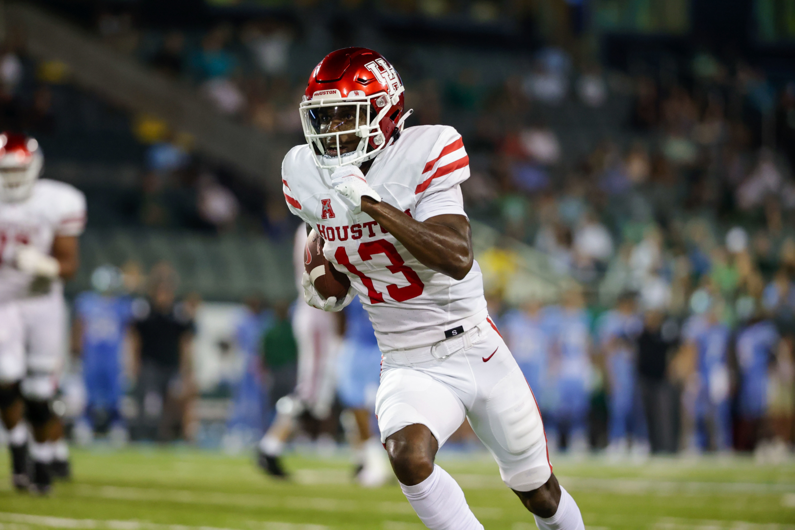 Jeremy Singleton, a New Orleans native, scored two touchdowns in UH football's victory over Tulane on Thursday night. | Courtesy of UH athletics