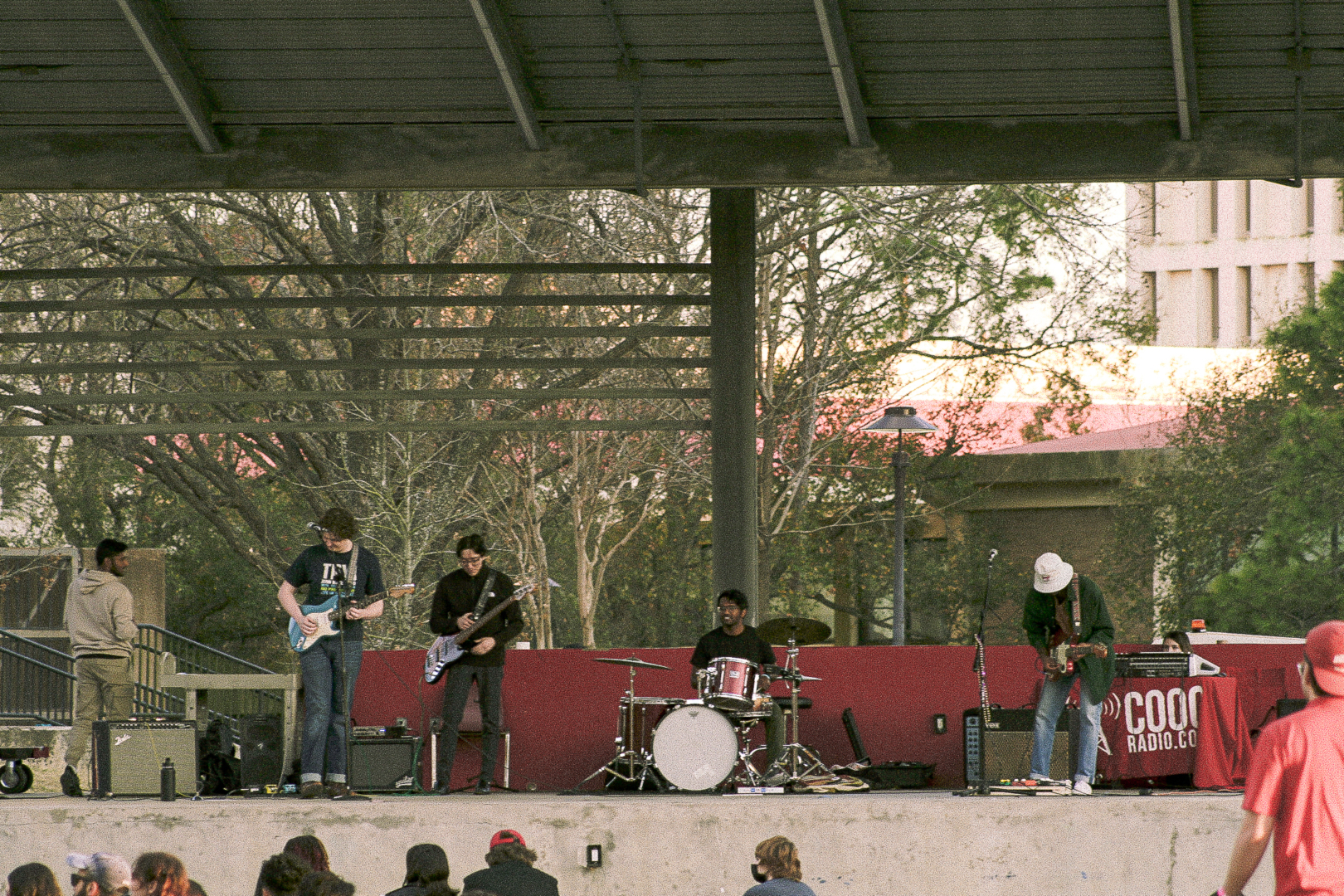 Local Houston bands performed at the Coogchella this Tuesday. | Courtesy of Coog Radio