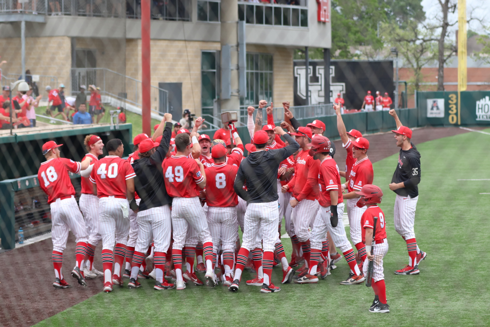 UH baseball has put itself in a position to win the AAC regular season title just one year after finishing 15 games under .500. | James Mueller/The Cougar