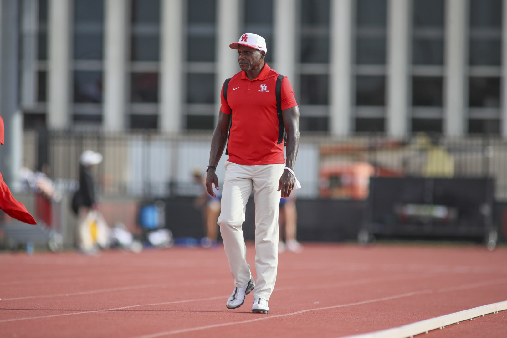 Carl Lewis, one of the most decorated track athletes of all-time and UH alumnus, was named the UH track and field program's new head coach. | Courtesy of UH athletics