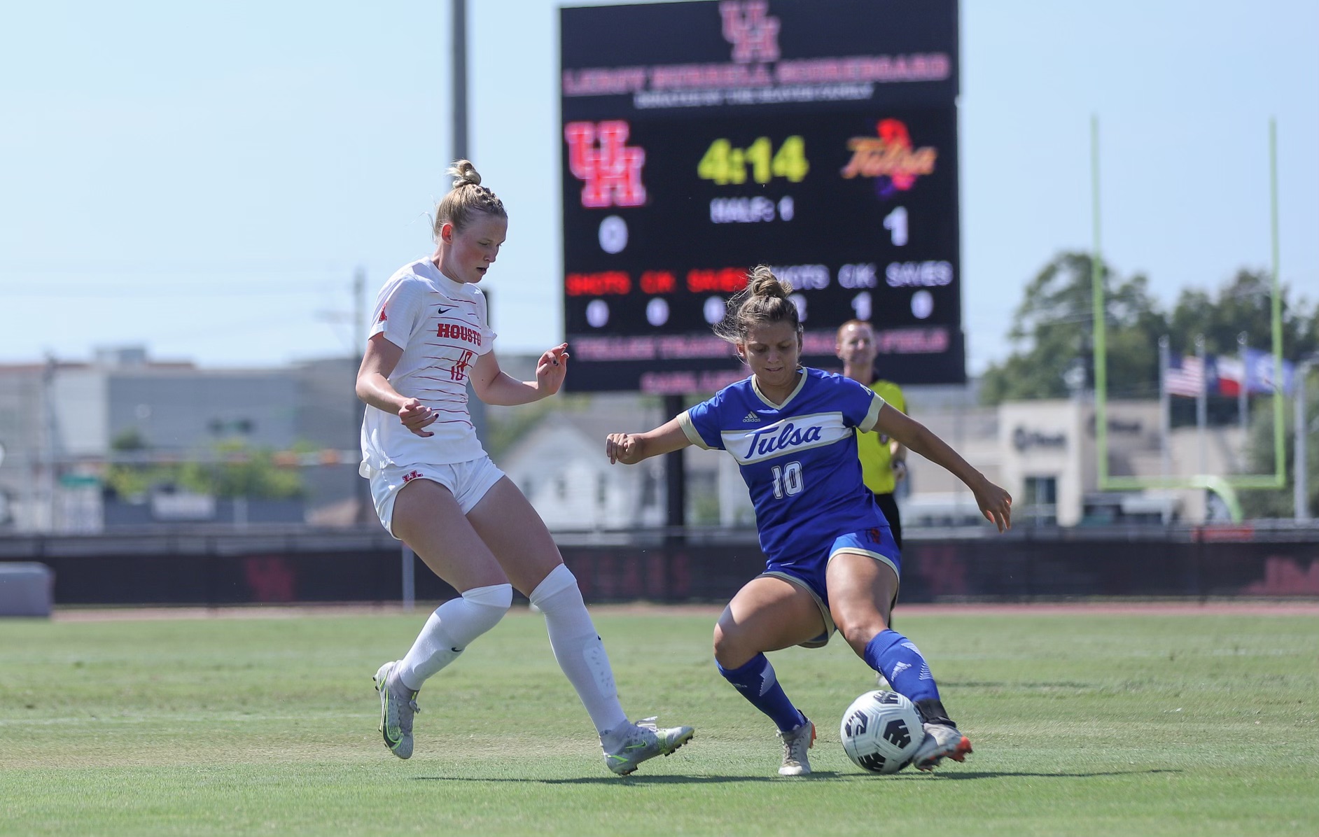 UH soccer was shutout by Tulsa on Sunday afternoon. | Sean Thomas/The Cougar