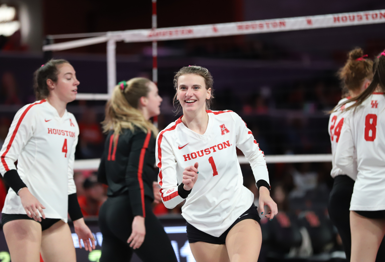 Transferring from Sam Houston, Morgan Janda has found the success she was looking for during her first season at UH. | Sean Thomas/The Cougar