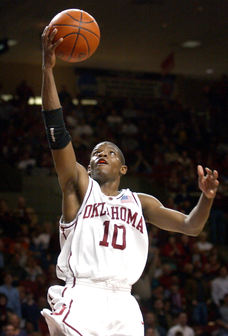 Hollis Price won 110 games during his four seasons at Oklahoma, including helping the Sooners reach the Final Four in 2002. | Courtesy of Oklahoma athletics and UH athletics 