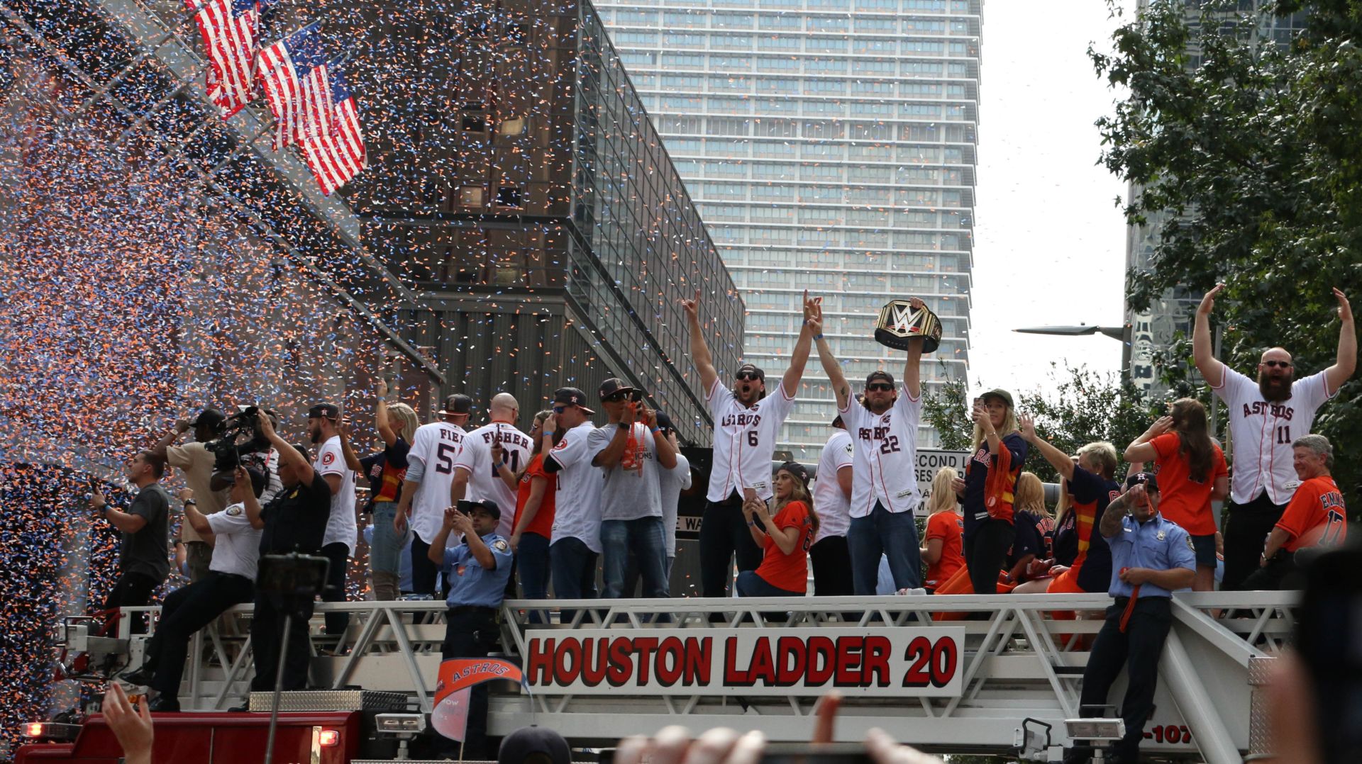Houston Celebrates World Series Win With Parade Through Downtown